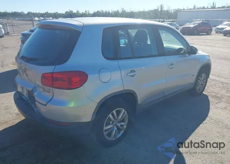 2012 Volkswagen Tiguan S из США, поврежденный, VIN WVGAV7AX6CW535406